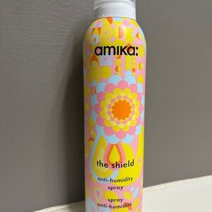 Amika The Shield Spray with Pink and Yellow Design
